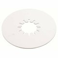 Protectionpro Elite Series Fifth Wheel 12 In. Round Lube Plate, 0.18 In. Thick, 14 x 12.25 x 0.25 in. PR54282